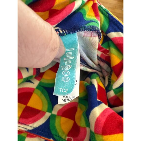 Lularoe TC2 Christmas leggings bundle Santa Christmas colorful 7 comfort - Picture 6 of 6